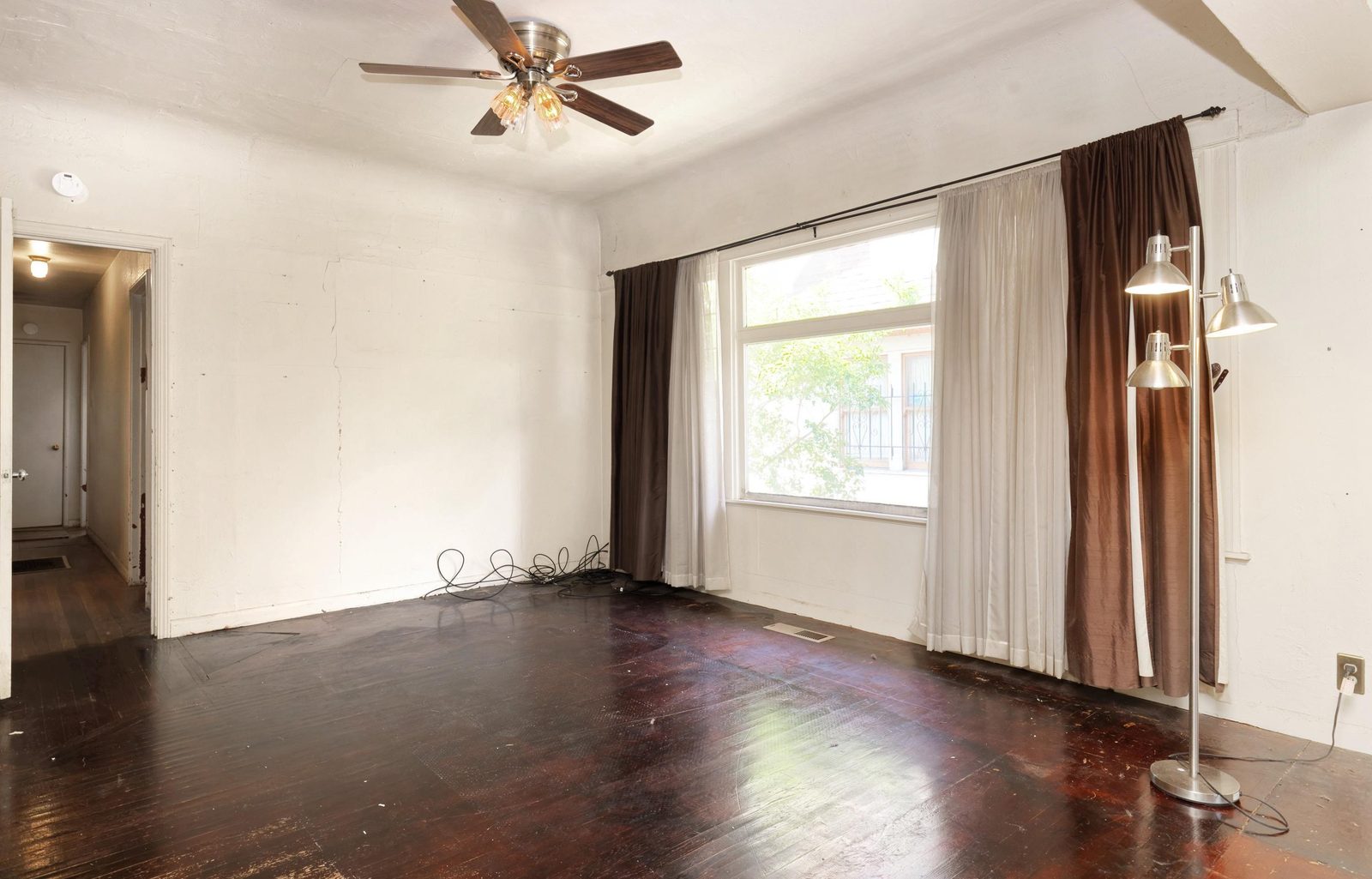 The original living room