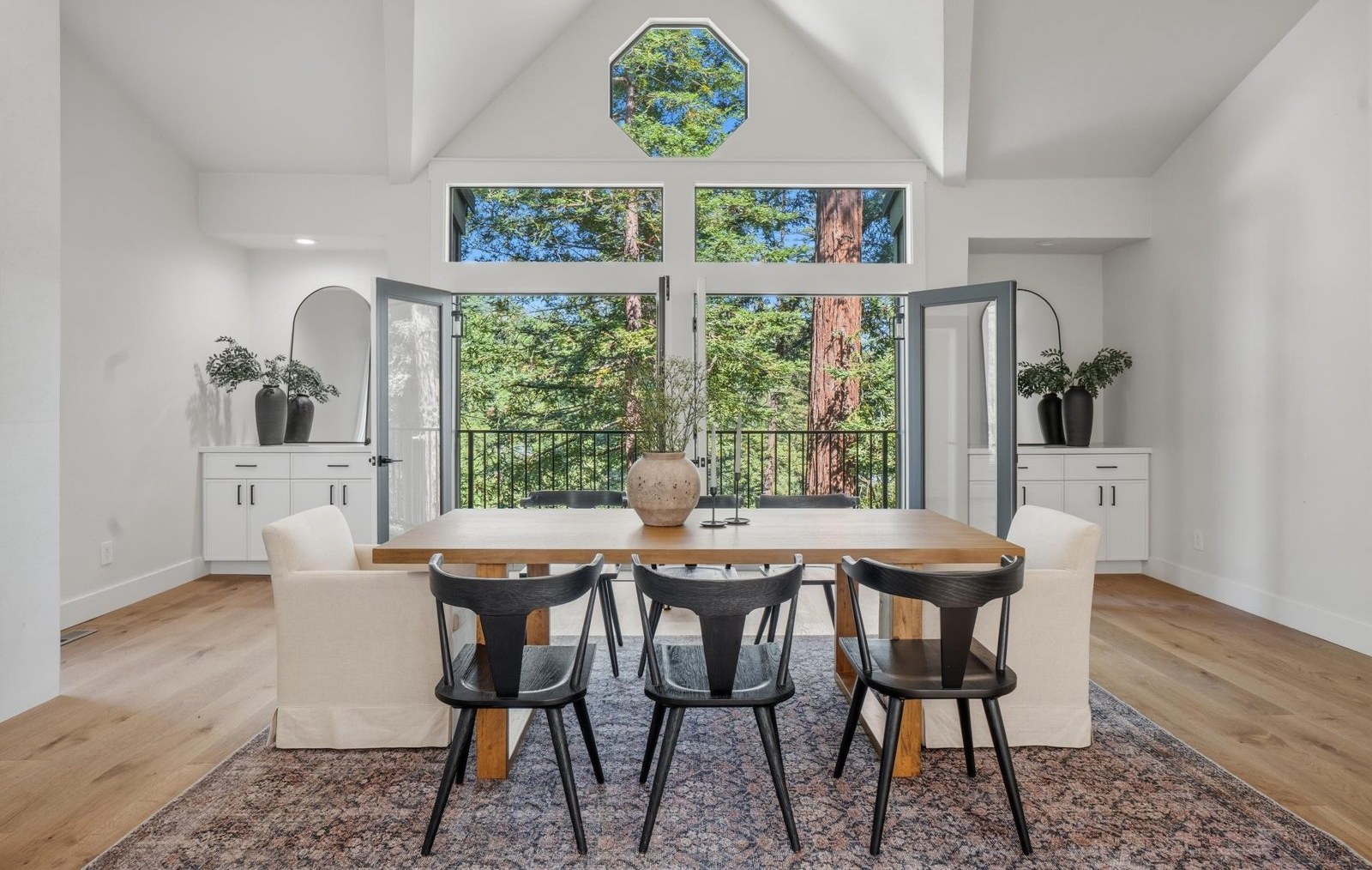 The great room at Residence 03 in Lafayette