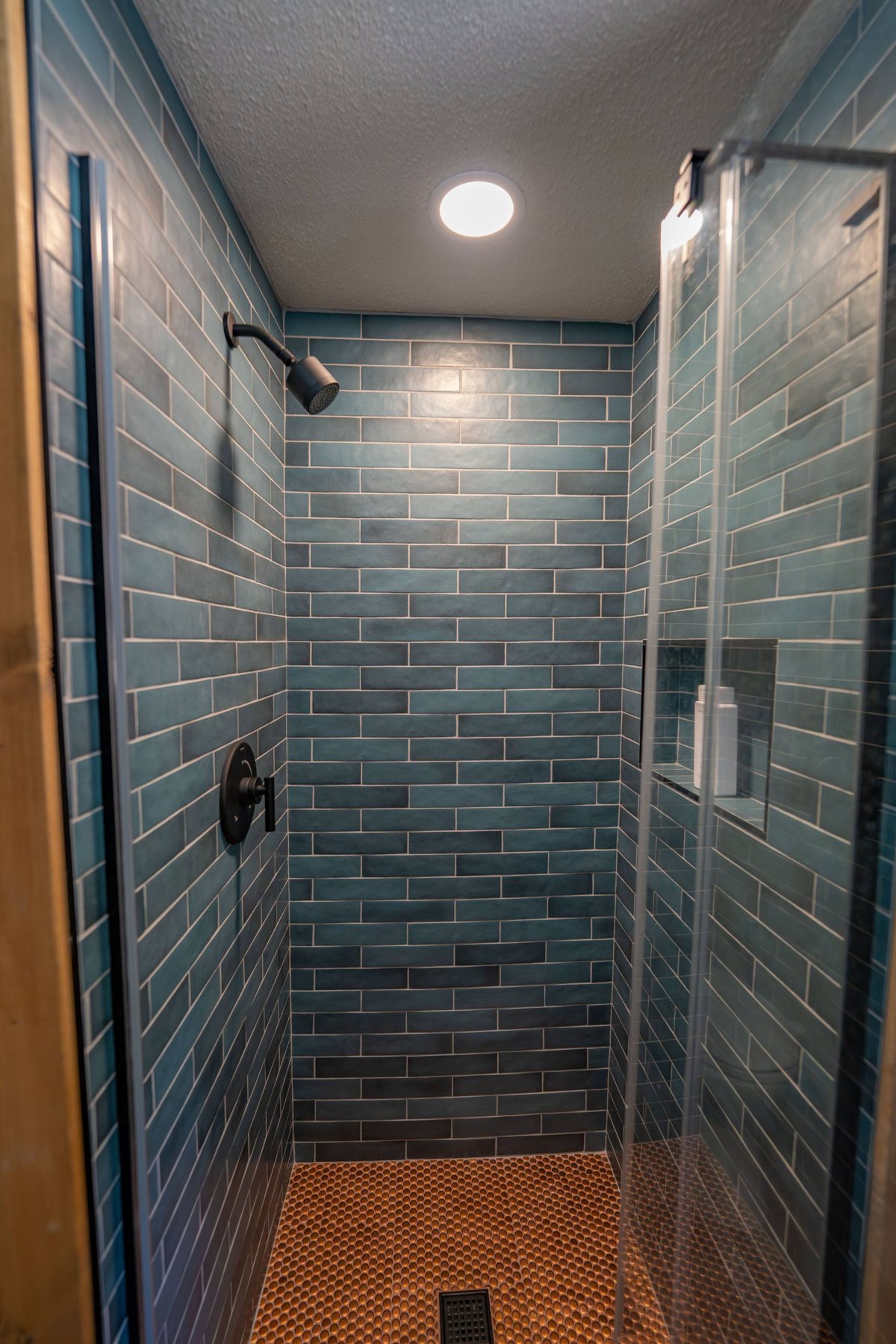 The main shower after